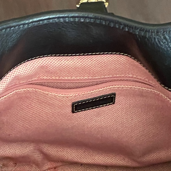 Rooney & Bourke Logo Lock Monogram Handbag - Picture 4 of 6